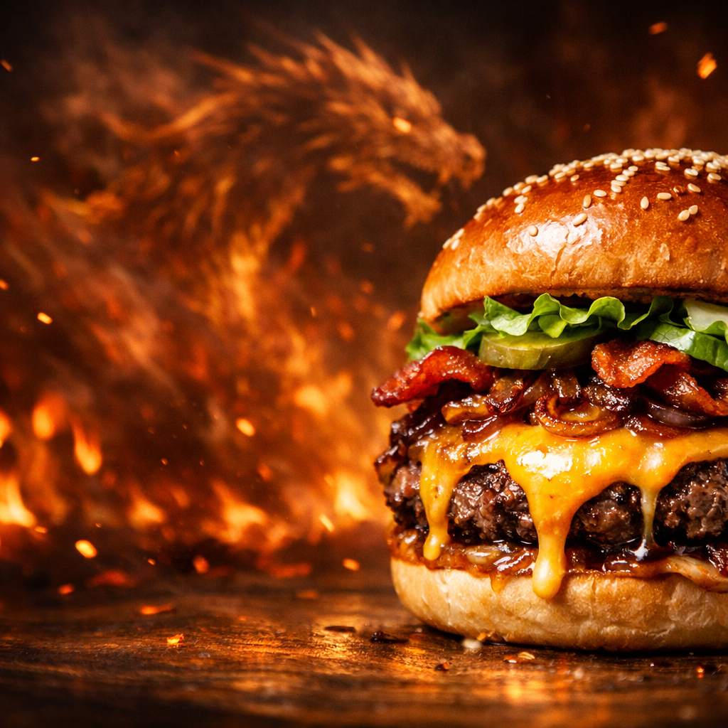 Hambúrguer artesanal - Chico's Burguer